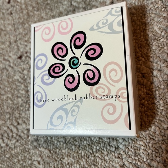 Wooden Flower Stamps - Picture 3 of 3